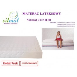 180x90x11 Materac lateksowy Vitmat Junior